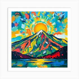 Mt Fuji 2 Art Print