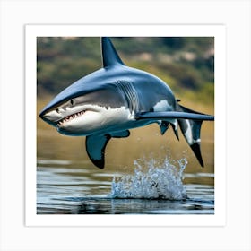 Great White Shark 6 Art Print