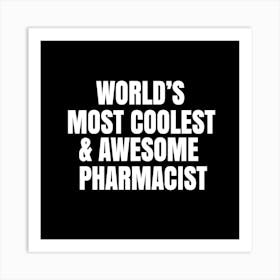 Pharmacist Art Print