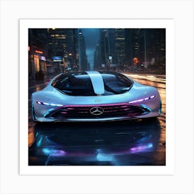 Mercedes Benz Concept Car 1 Art Print