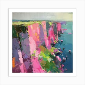 Pink Cliffs Art Print