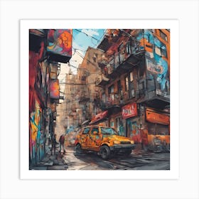 Street Art 1 Art Print