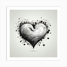 Heart Vector Art Print