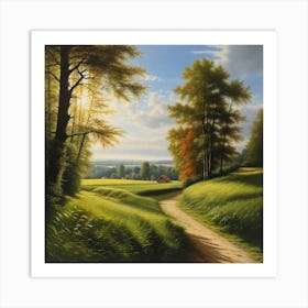 Path In The Countryside 4 Art Print