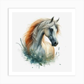 Horse Head.1 2 Art Print