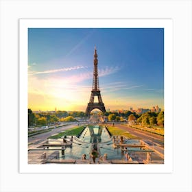 Eiffel Tower Paris Art Print