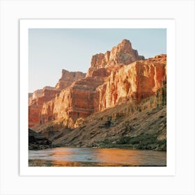 Grand Canyon River Art Print