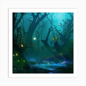 Forest 37 Art Print