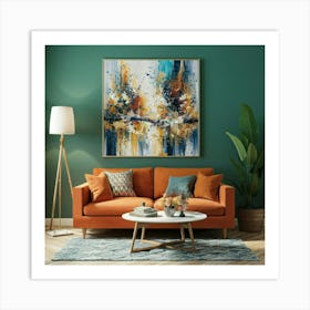 Abstract Painting 3 Art Print