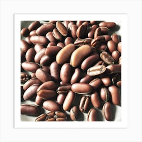 Coffee Beans 271 Art Print