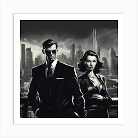 Ssecret Agents Art Print