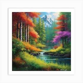 Autumn Forest 2 Art Print