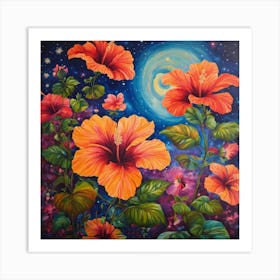 Hibiscus 8 Art Print