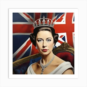 Queen Elizabeth Ii Canvas Print Art Print 1 Art Print