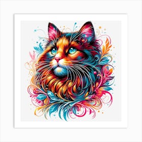 Kitty Cat 1 Art Print