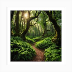 Enchanted Forest Art Print