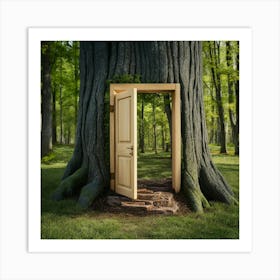 Door To The Forest Art Print