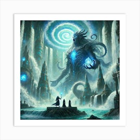 Episode 4 The Abyss Awakens Season 13 Ignis Luporum Art Print