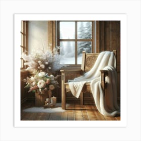 Winter Scene Art Print