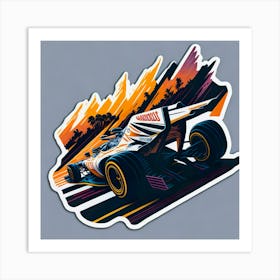 Artwork Graphic Formula1 (90) Art Print