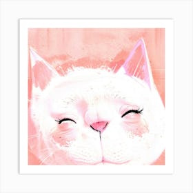 Cute Cat Art Print