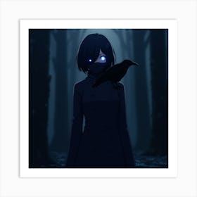 Croww Art Print