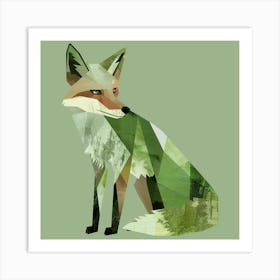 Fox Earth 2 Art Print