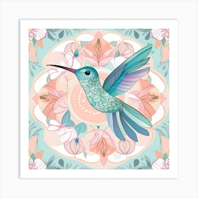 Hummingbird Art Print