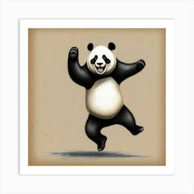 Panda Bear 37 Art Print