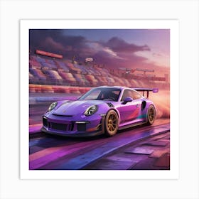 Porsche Gt3 Rs Art Print