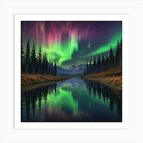 Aurora Borealis 176 Art Print