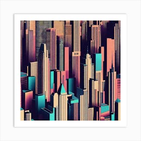 Cityscape 82 Art Print