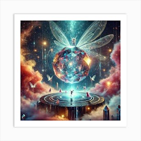 Fairy In The Sky Art Print