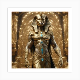 Egyptian King Art Print