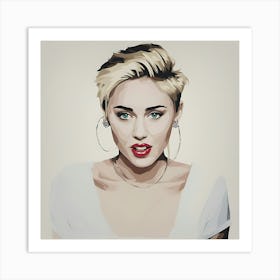 One and only Miley Cyrus Art Print