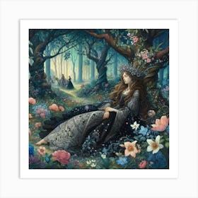 Queen Of The Forest Art Print