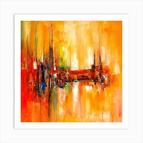 Abstract Painting 43 Art Print