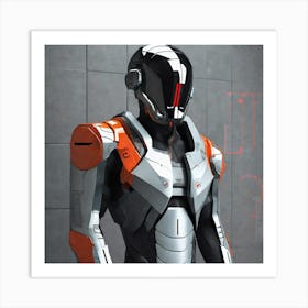 Space Suit 2 Art Print