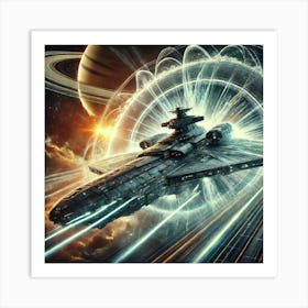 Energy Shields Defense 1024x1024 Art Print