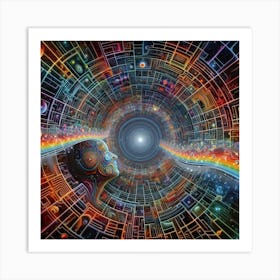 Spectrum of infinite Art Print