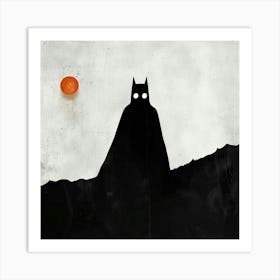 Super Bat Art Print