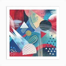 Abstract Painting 181 Art Print