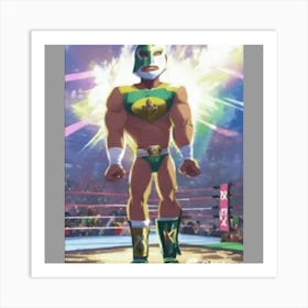 Wwe Wrestlemania 1 Art Print