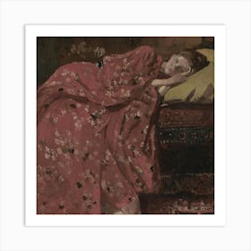 Woman Sleeping 2 Art Print