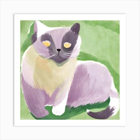 Siamese Cat 2 Art Print