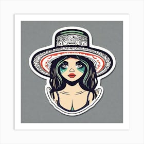 Mexican Girl 25 Art Print