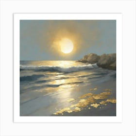 Golden Sands Art Print