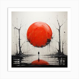 Red Planet 1 Art Print