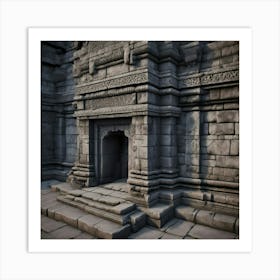 Temple Wall Art Print