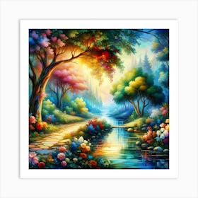 Forest 5 Art Print